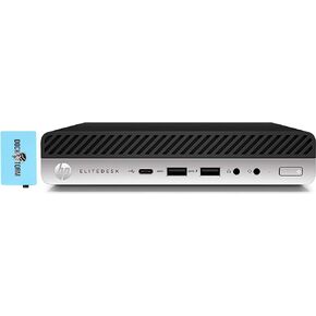 HP EliteDesk 800 G5 Mini Home and Business Desktop (Intel i5-9500T 6-Core, 16GB RAM, 256GB PCIe SSD, Intel UHD 630, WiFi, Bluetooth, 2xUSB 3.1, 2xUSB 3.0, 3 Display Port (DP), Win 10 Pro) with Hub in Saudi Arabia