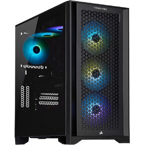 كمبيوتر الألعاب Corsair Vengeance i7400 Series - وحدة المعالجة المركزية Intel® Core™ i9 12900K المبردة بالسوائل - وحدة معالجة الرسومات NVIDIA® GeForce RTX™ RTX 4090 - 2 تيرابايت M.2 SSD - ذاكرة Vengeance RGB DDR5 سعة 64 جيجابايت - أسود in Saudi Arabia