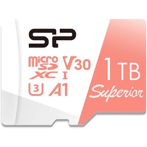 SP Silicon Power 1TB Micro SD Card U3 Nintendo-Switch Compatible, SDXC microsdxc High Speed MicroSD Memory Card with Adapter in Saudi Arabia