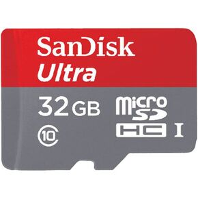 SanDisk Ultra 64GB UHS-I/Class 10 Micro SDXC Memory Card With Adapter- SDSDQUAN-064G-G4A [Old Version] in Saudi Arabia