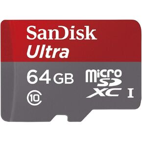 SanDisk Ultra 32GB UHS-I/Class 10 Micro SDHC Memory Card With Adapter - SDSDQUAN-032G-G4A in Kuwait