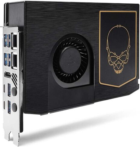 كمبيوتر مكتبي صغير Intel NUC 12 Extreme Black الجيل الثاني عشر i9-12900 16-Core 2.40 جيجا هرتز، 64 جيجا بايت رام، 1 تيرابايت PCIe SSD، UHD 770، WiFi 6، بلوتوث 5.1، 2 Thunderbolt 4، RJ-45، Win10P مع Hub in Kuwait