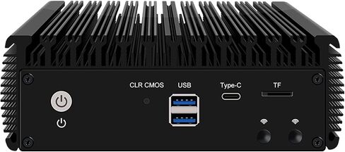 Firewall Appliance 2.5Gbe Intel Celeron N5095 Quad Core, 4*Intel I225-V LAN Fanless Mini PC 8G DDR4 128G M.2 NVMe Support PFSENSE Router/AES-NI/OPNsense in Kuwait