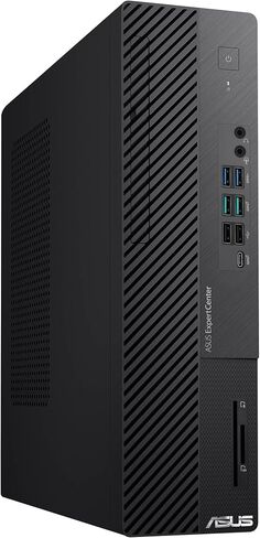 اسس كمبيوتر مكتبي صغير الحجم D700SD من اكسبيرت سنتر، انتل كور i7-12700، ذاكرة RAM DDR4 سعة 16GB، SSD PCIe 512GB، TPM، ويندوز 11 برو، اسود، D700SD-XH704 in Saudi Arabia