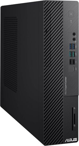 اسس كمبيوتر مكتبي صغير الحجم D700SD من اكسبيرت سنتر، انتل كور i7-12700، ذاكرة RAM DDR4 سعة 16GB، SSD PCIe 512GB، TPM، ويندوز 11 برو، اسود، D700SD-XH704 in Saudi Arabia