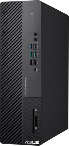 اسس كمبيوتر مكتبي صغير الحجم D700SD من اكسبيرت سنتر، انتل كور i7-12700، ذاكرة RAM DDR4 سعة 16GB، SSD PCIe 512GB، TPM، ويندوز 11 برو، اسود، D700SD-XH704 in Saudi Arabia