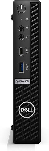 كمبيوتر مكتبي صغير Dell OptiPlex 5090 (Intel i5-10500T 6-Core، ذاكرة وصول عشوائي 64 جيجابايت، 512 جيجابايت PCIe SSD+1 تيرابايت HDD (2.5)، Intel UHD 630، Ethernet LAN (RJ-45)، USB 3.2، منفذ عرض، USB KYB وماوس ، أسود، ويندوز 10 برو) in Saudi Arabia