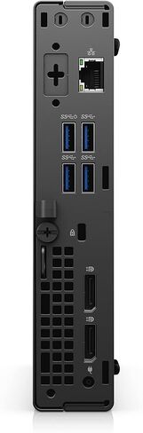 Dell OptiPlex 5090 Mini Desktop PC (Intel i5-10500T 6-Core, 32GB RAM, 8TB PCIe SSD, Intel UHD 630, Ethernet LAN (RJ-45), USB 3.2, Display Port, USB KYB & Mouse, Black,Win 10 Pro) in Saudi Arabia
