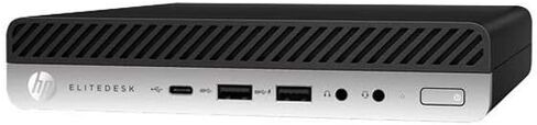 HP EliteDesk 800 G5 Mini Home and Business Desktop (Intel i5-9500T 6-Core, 16GB RAM, 256GB PCIe SSD, Intel UHD 630, WiFi, Bluetooth, 2xUSB 3.1, 2xUSB 3.0, 3 Display Port (DP), Win 10 Pro) with Hub in Saudi Arabia
