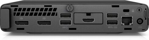 HP EliteDesk 800 G5 Mini Home and Business Desktop (Intel i5-9500T 6-Core, 16GB RAM, 256GB PCIe SSD, Intel UHD 630, WiFi, Bluetooth, 2xUSB 3.1, 2xUSB 3.0, 3 Display Port (DP), Win 10 Pro) with Hub in Saudi Arabia