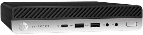 HP EliteDesk 800 G5 Mini Home and Business Desktop (Intel i5-9500T 6-Core, 16GB RAM, 256GB PCIe SSD, Intel UHD 630, WiFi, Bluetooth, 2xUSB 3.1, 2xUSB 3.0, 3 Display Port (DP), Win 10 Pro) with Hub in Saudi Arabia