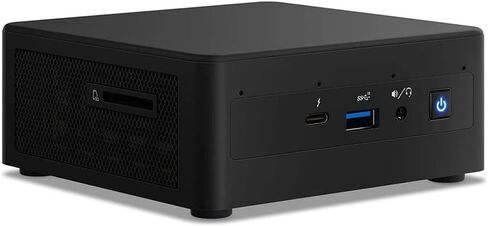 كمبيوتر مكتبي صغير Intel NUC11PAHi7 للمنزل والأعمال i7-1165G7 رباعي النواة، ذاكرة وصول عشوائي 8 جيجابايت، محرك أقراص ثابتة سعة 1 تيرابايت (2.5)، رسومات مدمجة، واي فاي، بلوتوث، HDMI، USB 3.2، منفذ عرض، بطاقة SD، ويندوز 11 هوم in Saudi Arabia