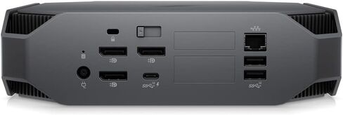 سطح المكتب HP Z2 G5 Mini Workstation School & Business (Intel i5-10500 6-Core، 8GB RAM، 256GB SSD، Intel UHD 630، WiFi، Bluetooth، HDMI، USB 3.2، Display Port، Win 10 Pro) مع G2 Universal Dock in Saudi Arabia