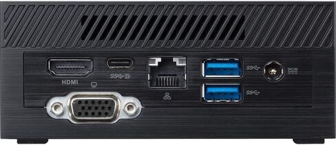 ASUS PN41 Fanless MiniPC Barebone with Intel 11th gen Quad Core Celeron N5100, Support Dual 4K, Dual LAN, WiFi, Bluetooth 5, Hardware TPM, VESA Mount in Saudi Arabia