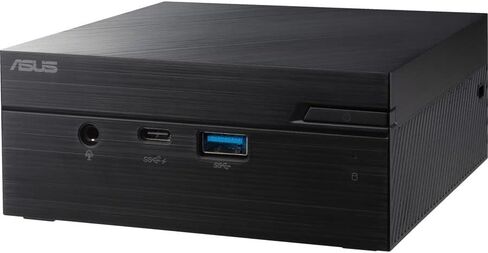 ASUS PN41 Fanless MiniPC Barebone with Intel 11th gen Quad Core Celeron N5100, Support Dual 4K, Dual LAN, WiFi, Bluetooth 5, Hardware TPM, VESA Mount in Saudi Arabia