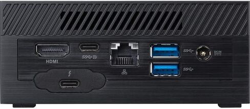 ASUS PN41 Fanless MiniPC Barebone with Intel 11th gen Quad Core Celeron N5100, Support Dual 4K, Dual LAN, WiFi, Bluetooth 5, Hardware TPM, VESA Mount in Saudi Arabia