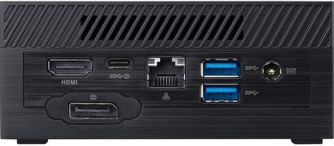 ASUS PN41 Fanless MiniPC Barebone with Intel 11th gen Quad Core Celeron N5100, Support Dual 4K, Dual LAN, WiFi, Bluetooth 5, Hardware TPM, VESA Mount in Saudi Arabia