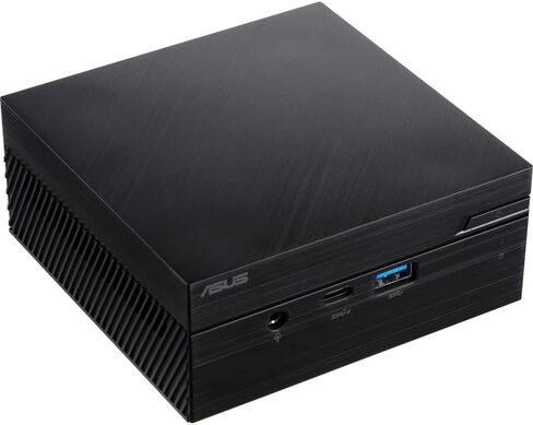 ASUS PN41 Fanless MiniPC Barebone with Intel 11th gen Quad Core Celeron N5100, Support Dual 4K, Dual LAN, WiFi, Bluetooth 5, Hardware TPM, VESA Mount in Saudi Arabia