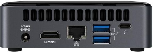 كمبيوتر مكتبي صغير Intel NUC Performance Kit أسود i5-10210U 4-Core يصل إلى 4.2 جيجا هرتز، 64 جيجا بايت رام، 2 تيرابايت m.2 SATA SSD، UHD، WiFi 6، BT 5.2، RJ-45، Thunderbolt 3 (Type-C)، Win 11 برو مع محور Dockztorm in Saudi Arabia