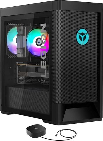 Lenovo Legion Tower 5 Gaming & Entertainment Desktop PC (AMD Ryzen 7 5800 8-Core, 64GB RAM, 512GB PCIe SSD + 2TB HDD (3.5), GeForce RTX 3060, WiFi, Bluetooth, HDMI, USB 3.2, Win 10 Pro) in Saudi Arabia