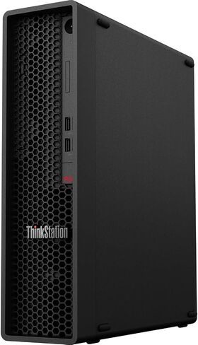 كمبيوتر مكتبي صغير Lenovo ThinkStation P340 SFF للمنزل والأعمال (Intel i5-10500 6-Core، ذاكرة وصول عشوائي 16 جيجابايت، 1 تيرابايت PCIe SSD، Intel UHD 630، USB 3.2، منفذ عرض، بطاقة SD، Win 10 Pro) مع G2 Universal Dock in Saudi Arabia
