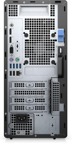 كمبيوتر مكتبي Dell Optiplex 7090 Tower (Intel i7-11700 8-Core 2.50 جيجا هرتز، 32 جيجا رام، 1 تيرابايت PCIe SSD + 1 تيرابايت HDD (3.5)، Intel UHD 750، RJ-45، DVD-RW، USB 3.2، 2 منفذ عرض، أسود ، فوز 11 برو) in Saudi Arabia
