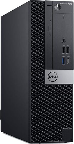 Dell OptiPlex 7070 SFF Home & Business Mini Desktop (Intel i7-9700 8-Core 3.00GHz, 16GB RAM, 1TB m.2 SATA SSD + 3TB HDD (3.5), Intel UHD 630, DVD-RW, RJ-45, 4 USB 3.2, 2 DP, Black, Win11P) in Saudi Arabia