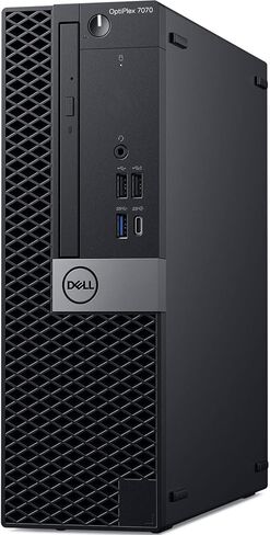 Dell OptiPlex 7070 SFF Home & Business Mini Desktop (Intel i7-9700 8-Core 3.00GHz, 16GB RAM, 1TB m.2 SATA SSD + 3TB HDD (3.5), Intel UHD 630, DVD-RW, RJ-45, 4 USB 3.2, 2 DP, Black, Win11P) in Saudi Arabia
