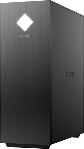 كمبيوتر مكتبي للألعاب HP OMEN GT12-0124 سعة 25 لتر (Intel i5-10400 سداسي النواة، وذاكرة وصول عشوائي 32 جيجابايت، و1 تيرابايت PCIe SSD، وGeForce GTX 1660 Super، وWiFi 5، وBluetooth 5.1، وHDMI، وUSB 3.2، وWin 11 Home) مع لوحة وصل in Saudi Arabia