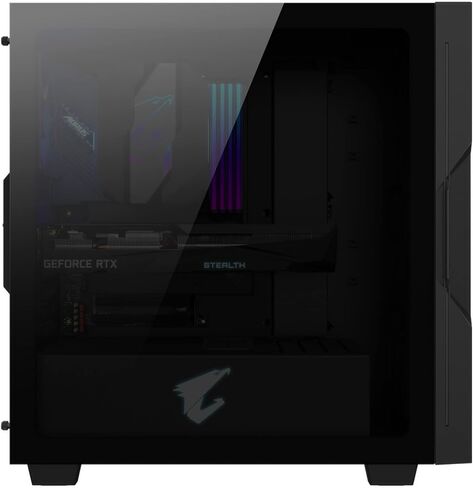 مجموعة أجهزة الكمبيوتر AORUS Project Stealth DIY (Z690 AORUS Elite Stealth، NVIDIA GeForce RTX 3070 Gaming OC 8G Stealth، AORUS C300G Stealth) - مجموعة GB-Stealth IN2181 in Kuwait