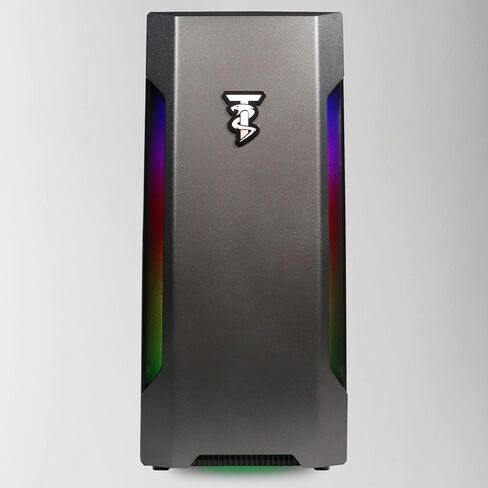 جهاز كمبيوتر مكتبي ViprTech Rebel Gaming PC - AMD Ryzen 5 2600 (12-Core 3.9Ghz)، RTX 2060 6GB, 16GB DDR4 RAM, 512GB NVMe SSD, VR-Ready، تتبع راي ، الجري ، واي فاي ، RGB ، ويندوز 10 برو، ضمان سنة in Kuwait