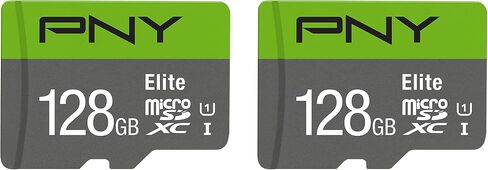 PNY بطاقة ذاكرة فلاش اليت كلاس 10 U1 microSDXC سعة 64 جيجابايت - 100 ميجابايت/ثانية، الفئة 10، U1، FHD UHS-I، Micro SD in Kuwait