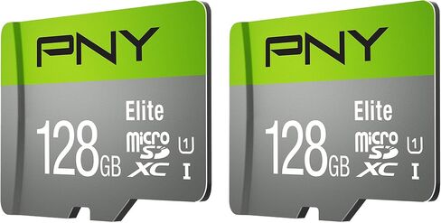 PNY بطاقة ذاكرة فلاش اليت كلاس 10 U1 microSDXC سعة 64 جيجابايت - 100 ميجابايت/ثانية، الفئة 10، U1، FHD UHS-I، Micro SD in Kuwait