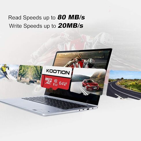 بطاقة KOOTION 5 X 32GB Micro SD فئة 10 Micro SDHC بطاقة 32GB TF بطاقة Micro SD عالية السرعة 5 عبوات بطاقة ذاكرة UHS-1، C10، U1 in Kuwait