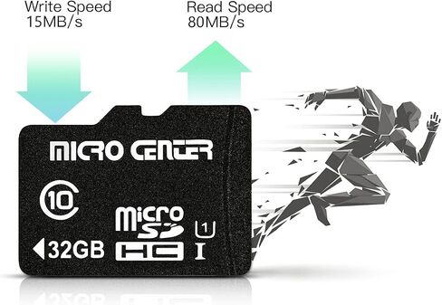 Micro Center 32GB Class 10 MicroSDHC Flash Memory Card with Adapter, 5Pack in Kuwait