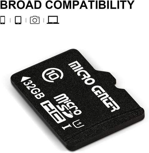 Micro Center 32GB Class 10 MicroSDHC Flash Memory Card with Adapter, 5Pack in Kuwait