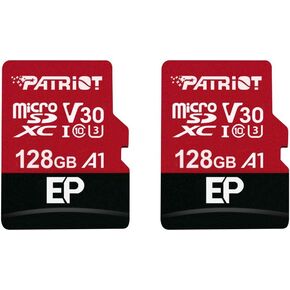Patriot 64GB Micro SD V30 A1 Memory Card | Performance classes: V30, A1; Compatible with Android. in Saudi Arabia