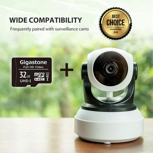 [Gigastone] 8GB 5-Pack Micro SD Card, Full HD Video, Surveillance Security Cam Action Camera Drone, 85MB/s Micro SDHC Class 10, with Adapters in Kuwait