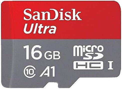 بطاقة ذاكرة Sandisk Ultra micro SDHC Micro SD UHS-1 TF سعة 16 جيجابايت 16 جيجا (عبوتان 16 جيجابايت × 2 = 32 جيجابايت) الفئة 10 بلس (1) كل شيء ما عدا قارئ بطاقة الذاكرة سترومبولي in Saudi Arabia