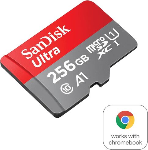 SanDisk 128GB Ultra microSD UHS-I Card for Chromebooks - Certified Works with Chromebook with SanDisk MobileMate USB 3.0 microSD Card Reader in Kuwait