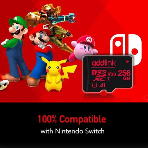 addlink 512GB Gaming microSD Express Card for Nintendo-Switch 2, Speed Up to R/W 880/750 MB/s MicroSDXC Express Memory, ROG Ally, Steam Deck, Camera UHS-I, C10, U3, V30, Full HD 4K in Kuwait