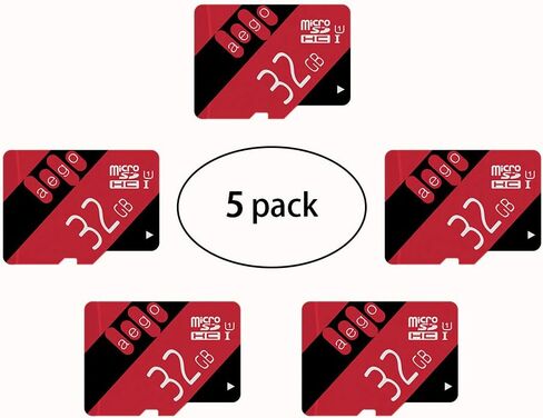 بطاقة AEGO Micro SD سعة 32 جيجابايت بطاقة SD صغيرة UHS-1 فئة 10 بطاقة ذاكرة microsd سعة 32 جيجابايت للكمبيوتر اللوحي مع محول-U1 سعة 32 جيجابايت in Kuwait