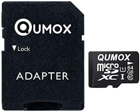 كوموكس بطاقة ذاكرة Micro SD فئة 10 UHS-I سعة 64 جيجابايت، سرعة كتابة 20 ميجابايت/ثانية، سرعة قراءة تصل إلى 40 ميجابايت/ثانية in Saudi Arabia