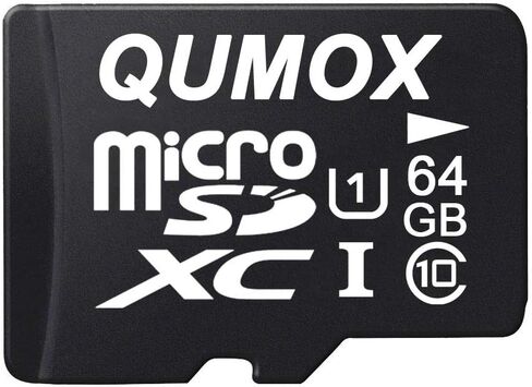 كوموكس بطاقة ذاكرة Micro SD فئة 10 UHS-I سعة 64 جيجابايت، سرعة كتابة 20 ميجابايت/ثانية، سرعة قراءة تصل إلى 40 ميجابايت/ثانية in Saudi Arabia