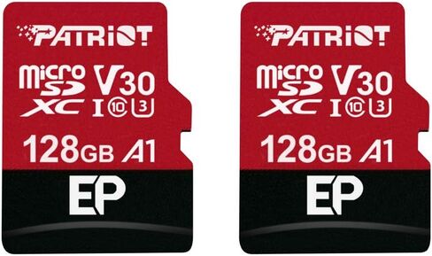 Patriot 64GB Micro SD V30 A1 Memory Card | Performance classes: V30, A1; Compatible with Android. in Saudi Arabia
