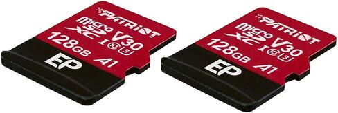 Patriot 64GB Micro SD V30 A1 Memory Card | Performance classes: V30, A1; Compatible with Android. in Saudi Arabia
