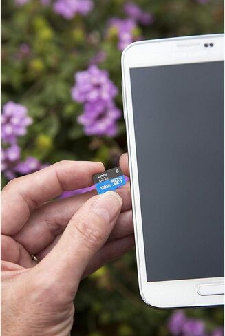 حزمة Lexar مكونة من 4 بطاقات ذاكرة MicroSDHC UHS-I عالية الأداء 633 × 32 جيجابايت (إجمالي 128 جيجابايت) مع محول SD LSDMI32GBBNL633A مع قارئ SD وحقيبة تخزين من Deco Gear + قطعة قماش من الألياف الدقيقة وملحقاتها in Saudi Arabia