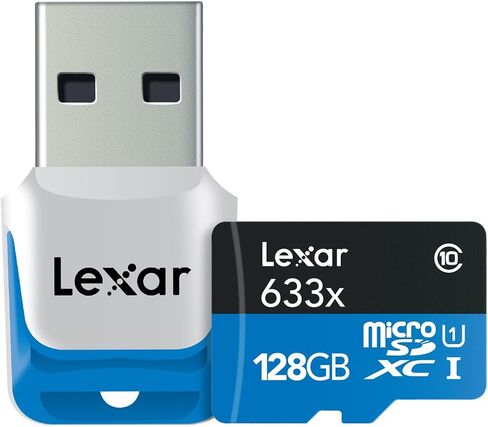 Lexar High-Performance microSDHC 633x 16GB UHS-I/U1 w/USB 3.0 Reader Flash Memory Card - LSDMI16GBB1NL633R in Kuwait