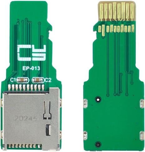 Cablecc TF مايكرو SD ذكر موسع إلى بطاقة SD أنثى تمديد محول PCBA SD/SDHC/SDXC UHS-III UHS-3 UHS-2 in Kuwait