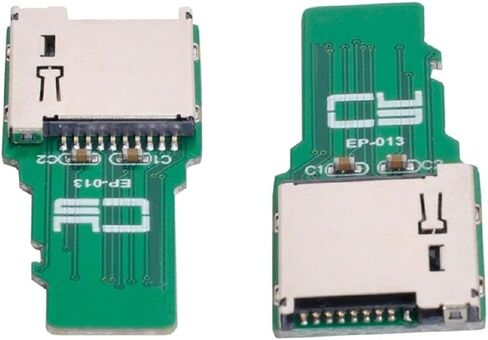Cablecc TF مايكرو SD ذكر موسع إلى بطاقة SD أنثى تمديد محول PCBA SD/SDHC/SDXC UHS-III UHS-3 UHS-2 in Kuwait